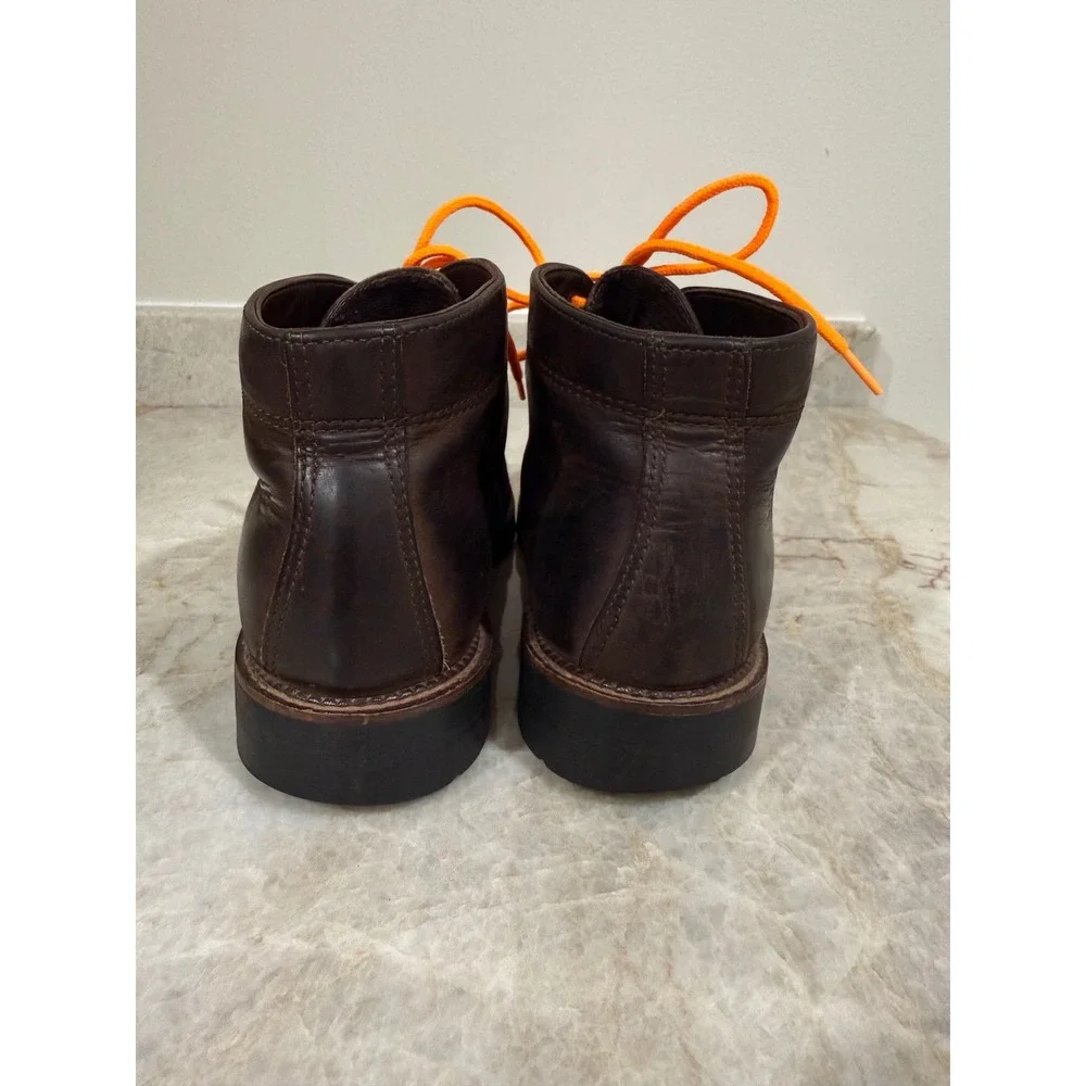Vintage H.S. Trask Bison Leather Gore-Tex Moc Toe Chukka Boots USA Men's 8.5/9